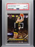 Caitlin Clark 2023 Bowman U Now PSA 10