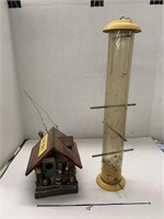 Live Bait Bird House and Bird Feeder