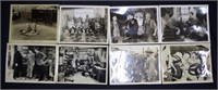 Eight various Laurel and Hardy photos / stills