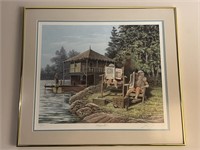 James Lumbers Pencil Signed Lithograph