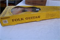 Wooden Folk Guitar