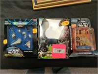 3 NIB Star wars toys