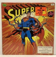 Vintage 1975 Sealed Superman Vinyl Album