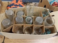 Box of Misc Drinking Glasses