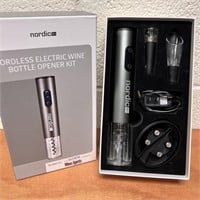 Nordic Cordless Electric Wine Bottle Opener