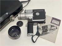 Vtg Canon Cinezoom 512 8mm Movie Camera w/