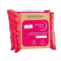 Bioderma Sensibio H2O Facial Cleansing Wipes - 25c