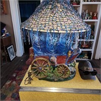 Vintage chuck wagon lamp turned gypsy!