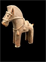 Vtg Terracotta Haniwa Horse