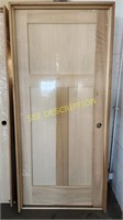 8' x 24" Left Hand 3 Panel Interior Door