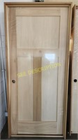 8' x 28" Right Hand 3 Panel Interior Door