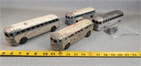Vintage ERTL, Realistic & Parts Buses 9" L