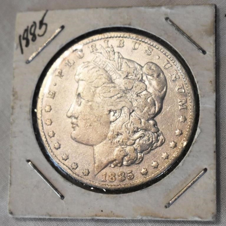 COIN - 1885 MORGAN SILVER DOLLAR