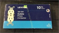 Leviton 10pk Outlets