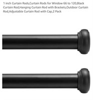 1 inch Curtain Rods, Curtain Rods for