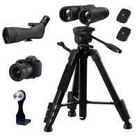 LCNCY Binocular and Spotting Scope Tripod Stand -