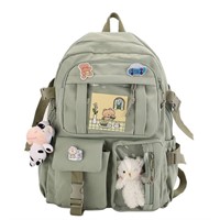 Eagerrich Cute Backpack with Cute Pin Accessories