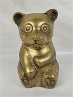 5" Brass Bear Statue