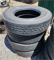 4-295/75R 22.5 Tires