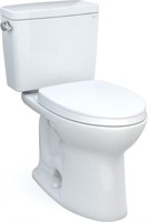 Drake Two-Piece Elongated Toilet  Cotton White