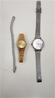 Pair of watches and bracelet