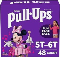 Pull-Ups Girls' Potty Training Pants, 5T-6T (46+ l