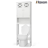 E6488  Ktaxon Over Toilet Storage, White