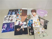 Large Lot of BTS Band Collectibles