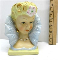 Queen Mother Porcelain Woman Vase