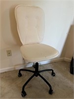 White Cloth Desk Chair