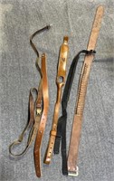 Slings Gunbelt 38 leather Straps