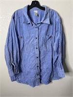 Vintage Thick Corduroy Button Button Shirt