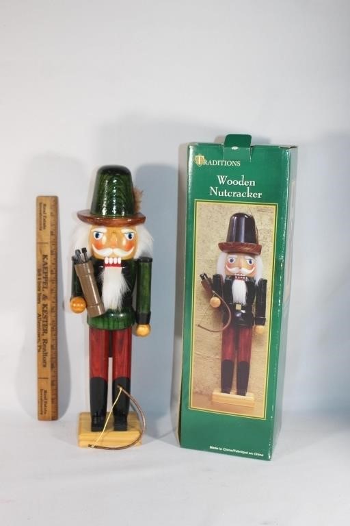 Traditions Wooden Nutcracker with box