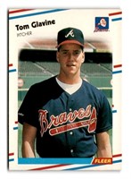 1988 Fleer Tom Glavine Rookie #539