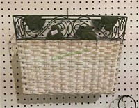 Hanging wall basket - can be hung or used on a