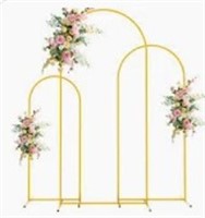Metal Arch Set Of 3 Gold