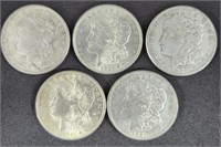 1921 Morgan Silver Dollars (5)