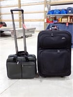 Samsonite Suitcase & Chaps Rolling Laptop Bag