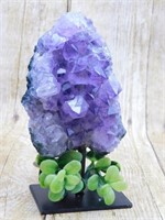 AMETHYST DISPLAY ROCK STONE LAPIDARY SPECIMEN