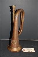 11.5" U.S. Military Copper Bugle Horn