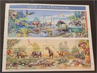 # 3136 - 1997 32c Dinosaurs Sheet