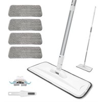 Microfiber Mop for Cleaning Floors, Extendable 16-