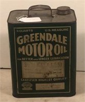 GreenDale motor oil can