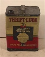 Thrift – lube oil can