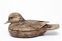 Signed L. Antell, "Wood Duck / Drake" Decoy