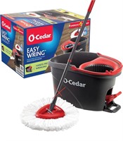 O-Cedar EasyWring Microfiber Spin Mop and Bucket C
