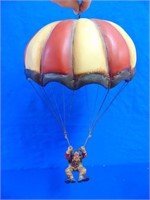 Clown & Parachute Mobile 12" W X 20" H ( Resin )