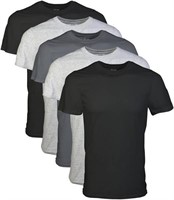 5-Pk Gildan Men's MD Crew T-Shirts, Multipack,