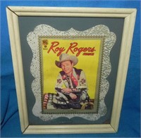 Vintage Roy Rogers Comics Cover Only Framed