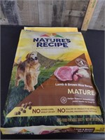 Nature's Recipe Mature Lamb & Rice Dog Food 24 lb